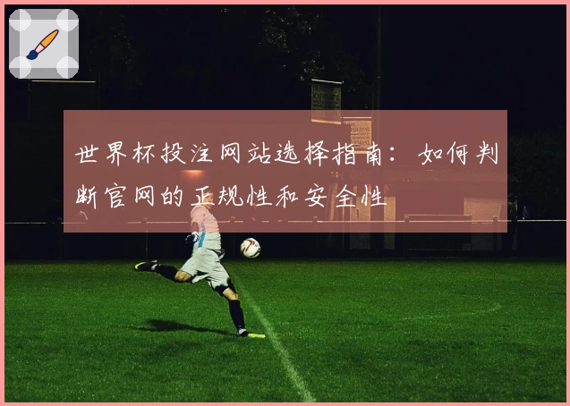 世界杯投注网站选择指南：如何判断官网的正规性和安全性