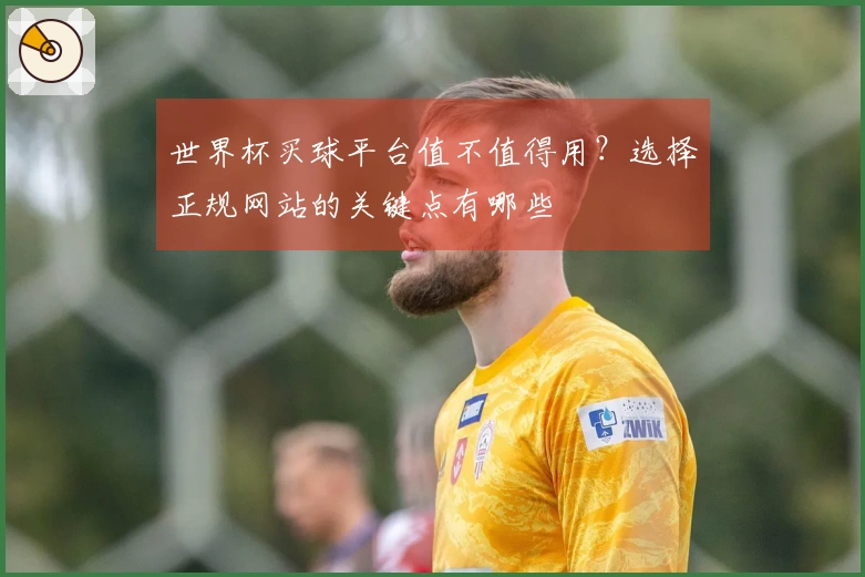 世界杯买球平台值不值得用？选择正规网站的关键点有哪些