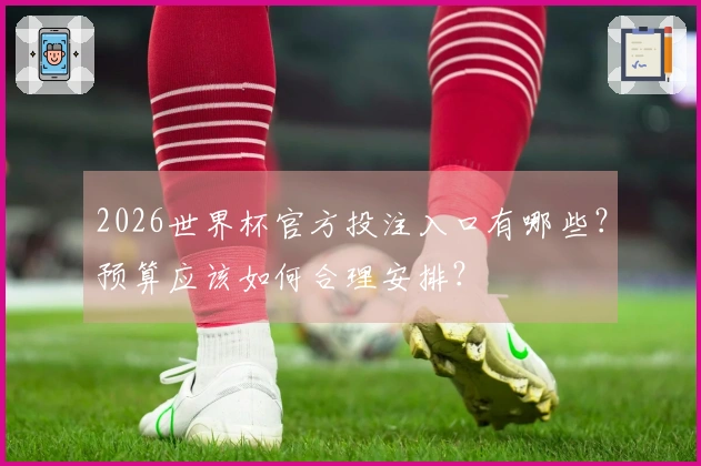 2026世界杯官方投注入口有哪些？预算应该如何合理安排？