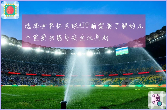 选择世界杯买球APP前需要了解的几个重要功能与安全性判断